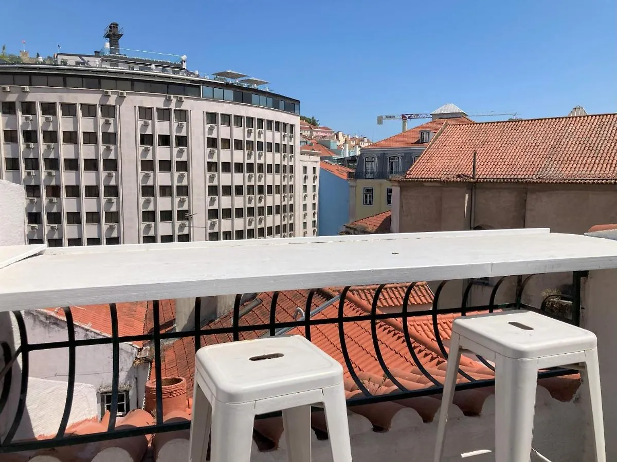Lisbon Fabulous T2 Apartment With Balcony In Rossio Lisboa Portugal